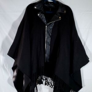 Extra 25% off Sale - Lane Bryant Leather Trim Cape 3x - $25